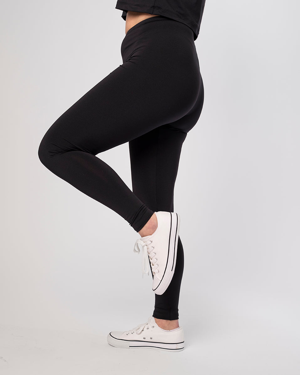 coolmax leggingsit musta - arkeen ja liikuntaan