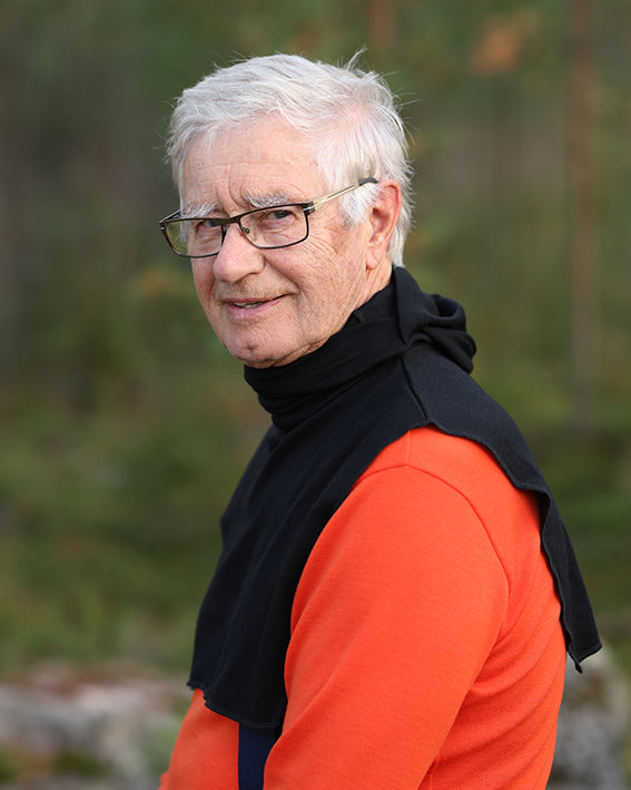 Merinovilla Ninjako musta - hengittävä ulkoiluun