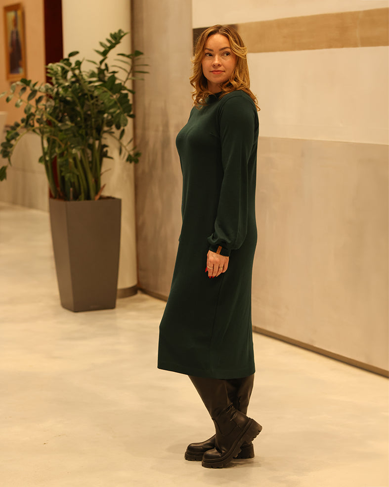 ELEGANSSI - MERINO DRESS WINE