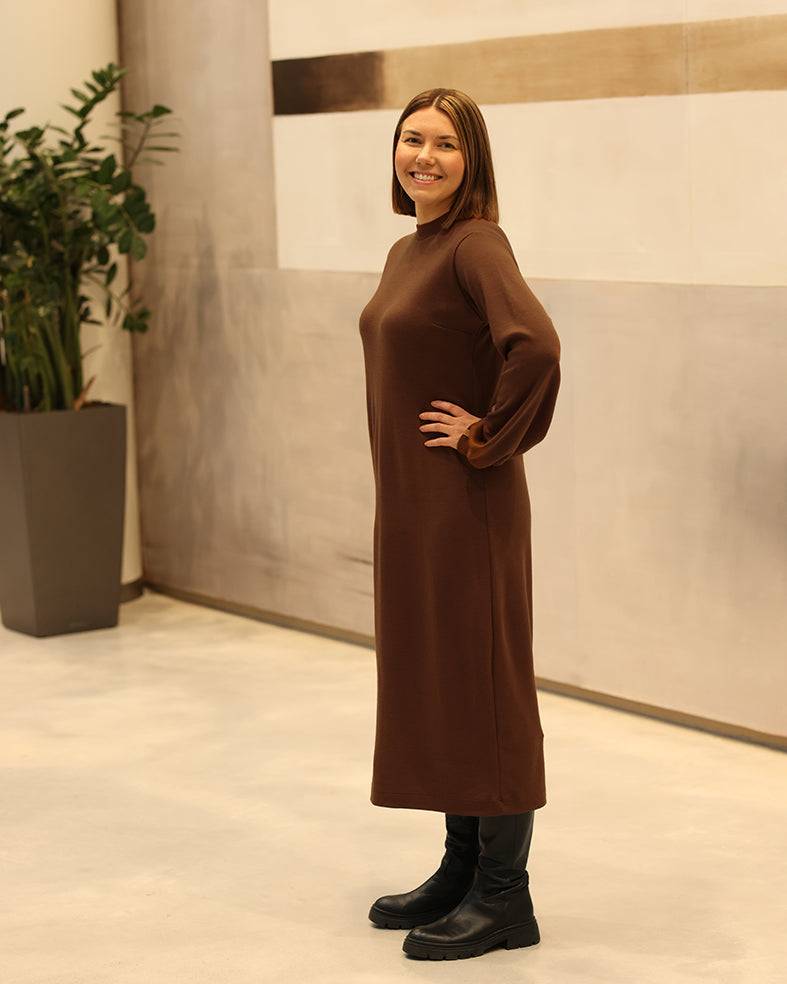 ELEGANSSI - MERINO DRESS WINE