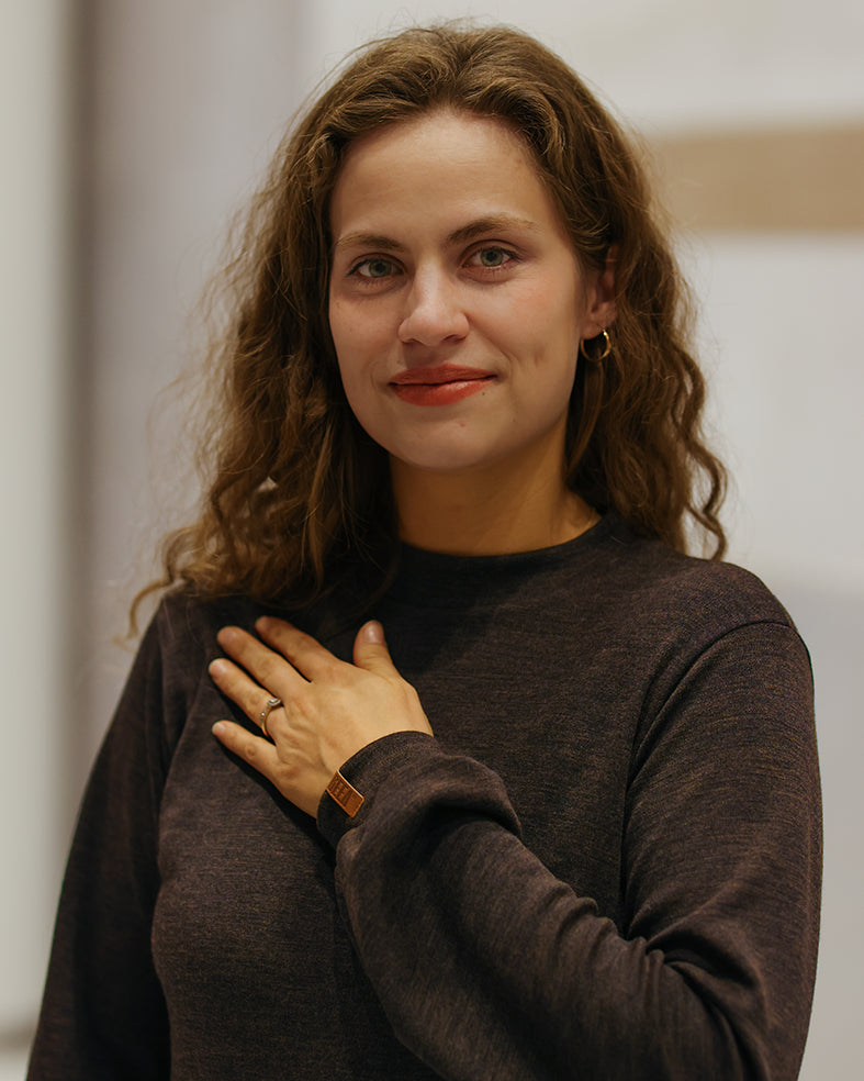 ELEGANSSI - MERINOVILLAMEKKO MOKKA