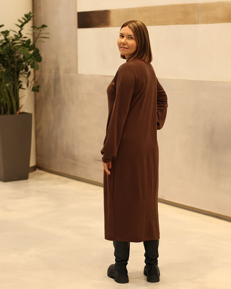 ELEGANSSI - MERINO DRESS WINE